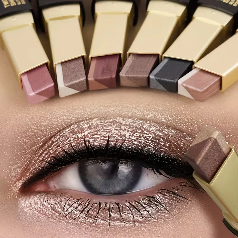 Gold 6138 - Dual-Color Eyeshadow Stick - Waterproof &