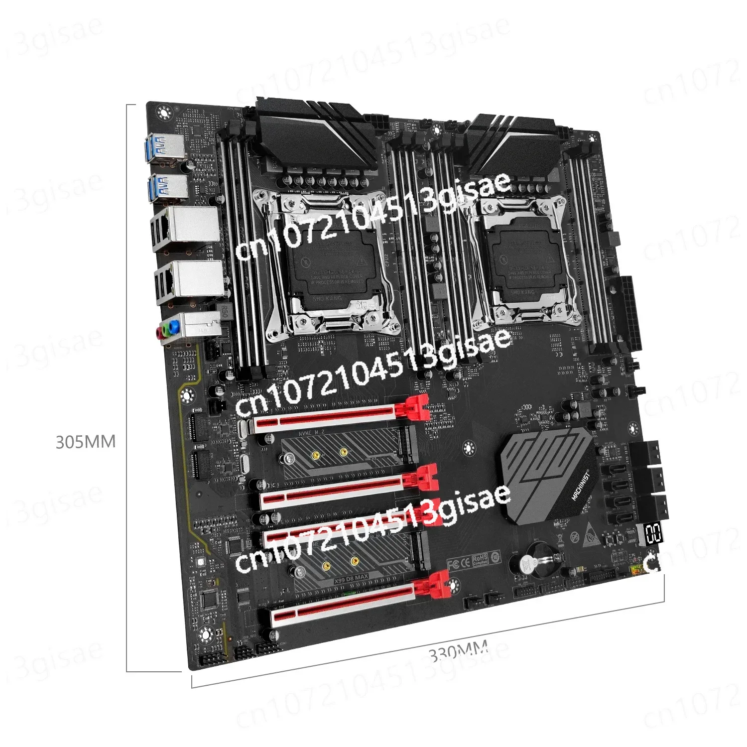 Mechanic X99 D8 MAX Main Board - E5 2699 V4 review and price
